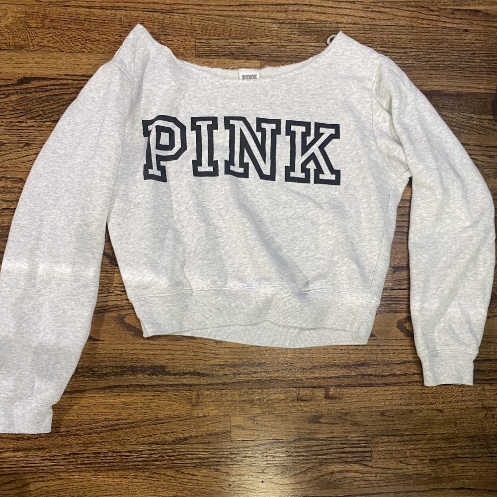 Off-The-Shoulder Sweatshirt
